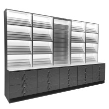 M1 CABINET RACK 4-STEP TRIPLE