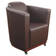 CUSTOMER CHAIR - BROWN