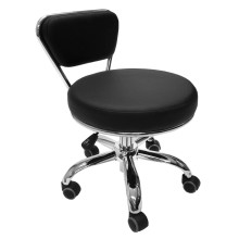 PEDI STOOL - DAYTON BLACK
